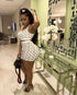 Women Sleeveless Crop Top and Shorts Suits 2025 Summer.